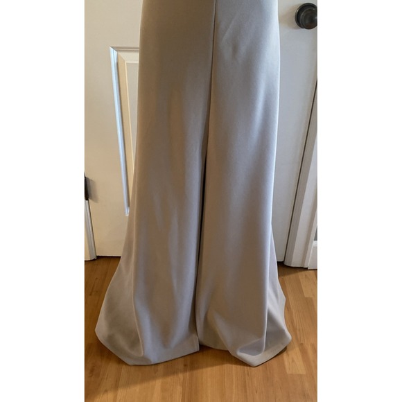 Jenny Yoo Collection Cara Cap Sleeve Plunging Bridesmaid Gown Maxi Size 12 - Picture 5 of 16